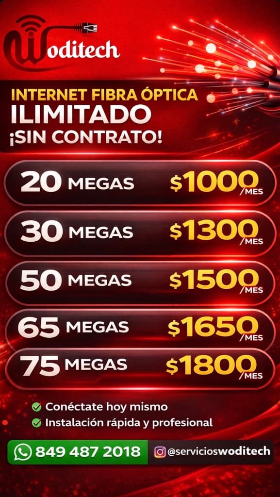Planes y Precios Woditech SRL